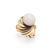 Cosmic Lotus Ring