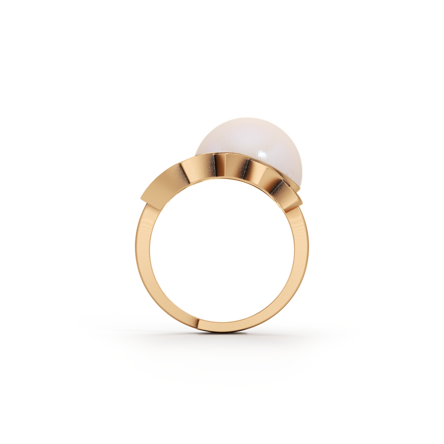 Cosmic Lotus Ring