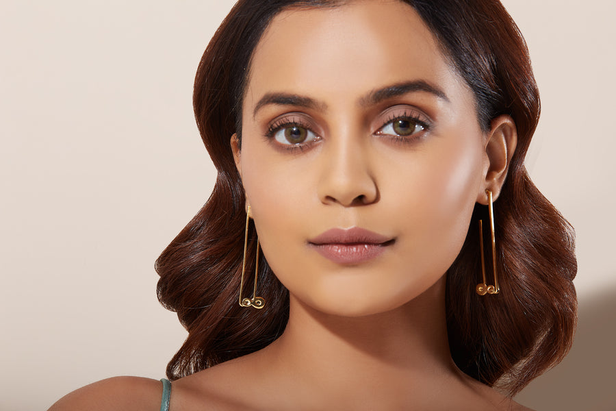 Focal Drop Earrings