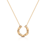 Golden Coil pendant