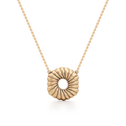 Golden Seashell Pendant