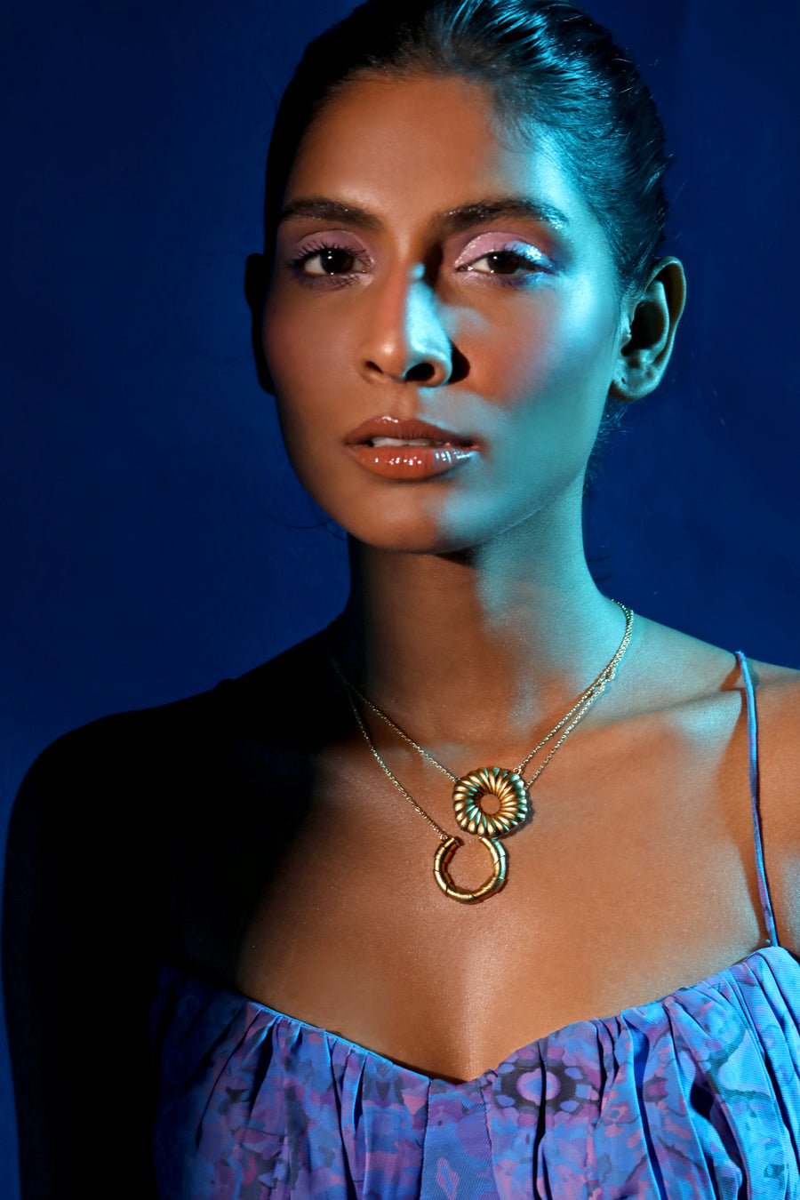 Golden Seashell Pendant