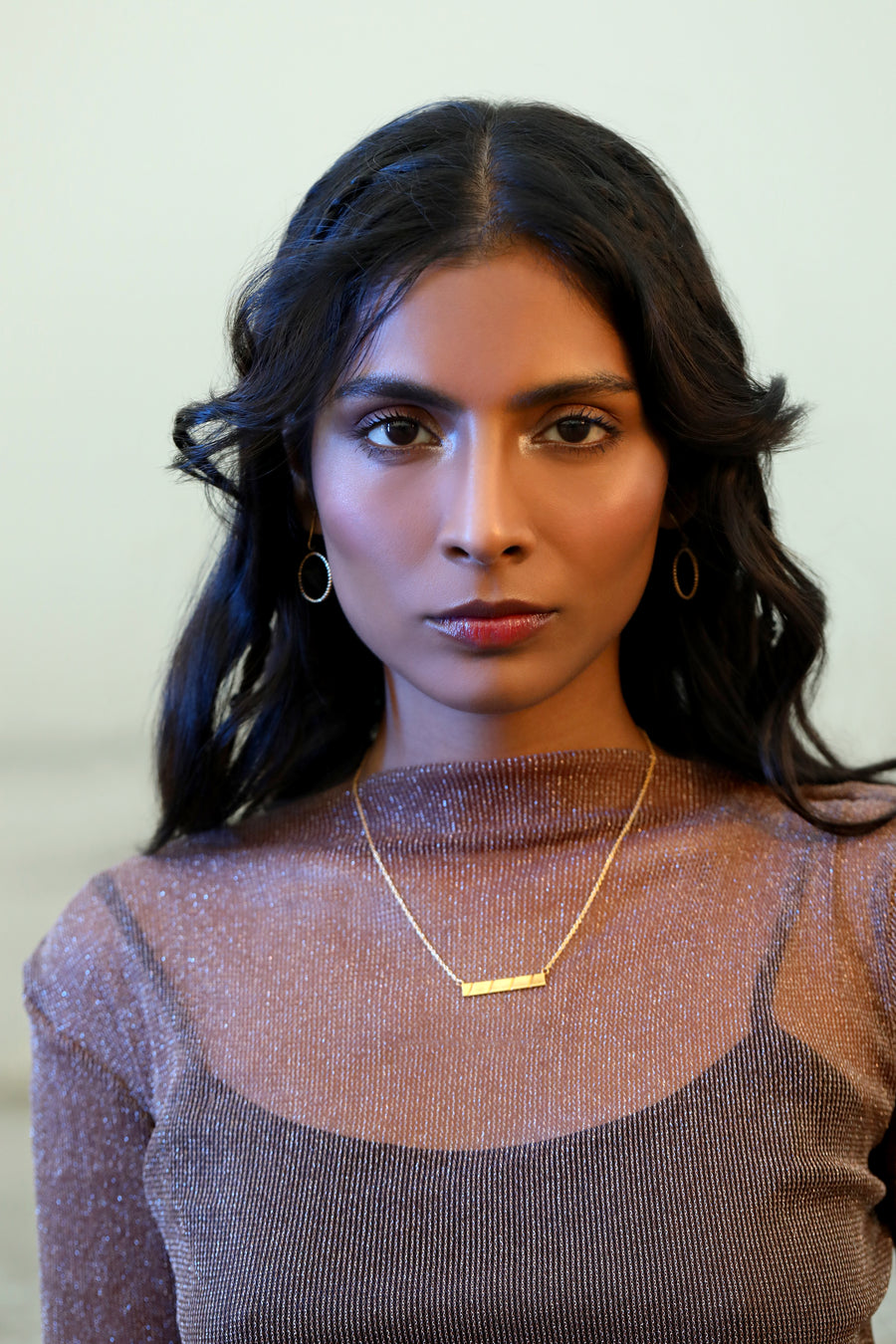 Golden Sleek Pendant