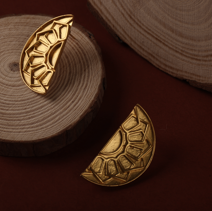 Gul Mandala Earrings