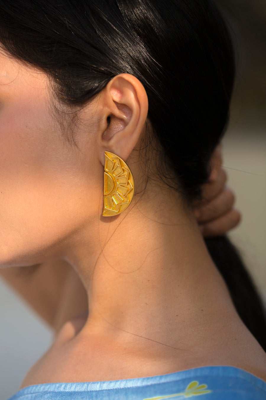 Gul Mandala Earrings
