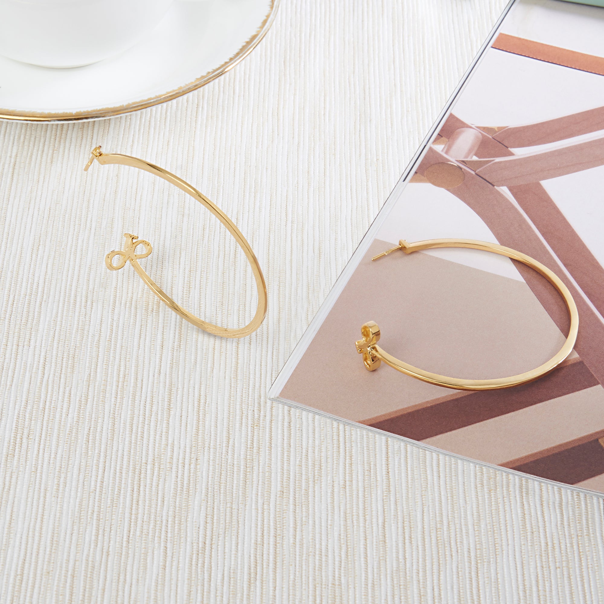 Infinity Hoop Earrings