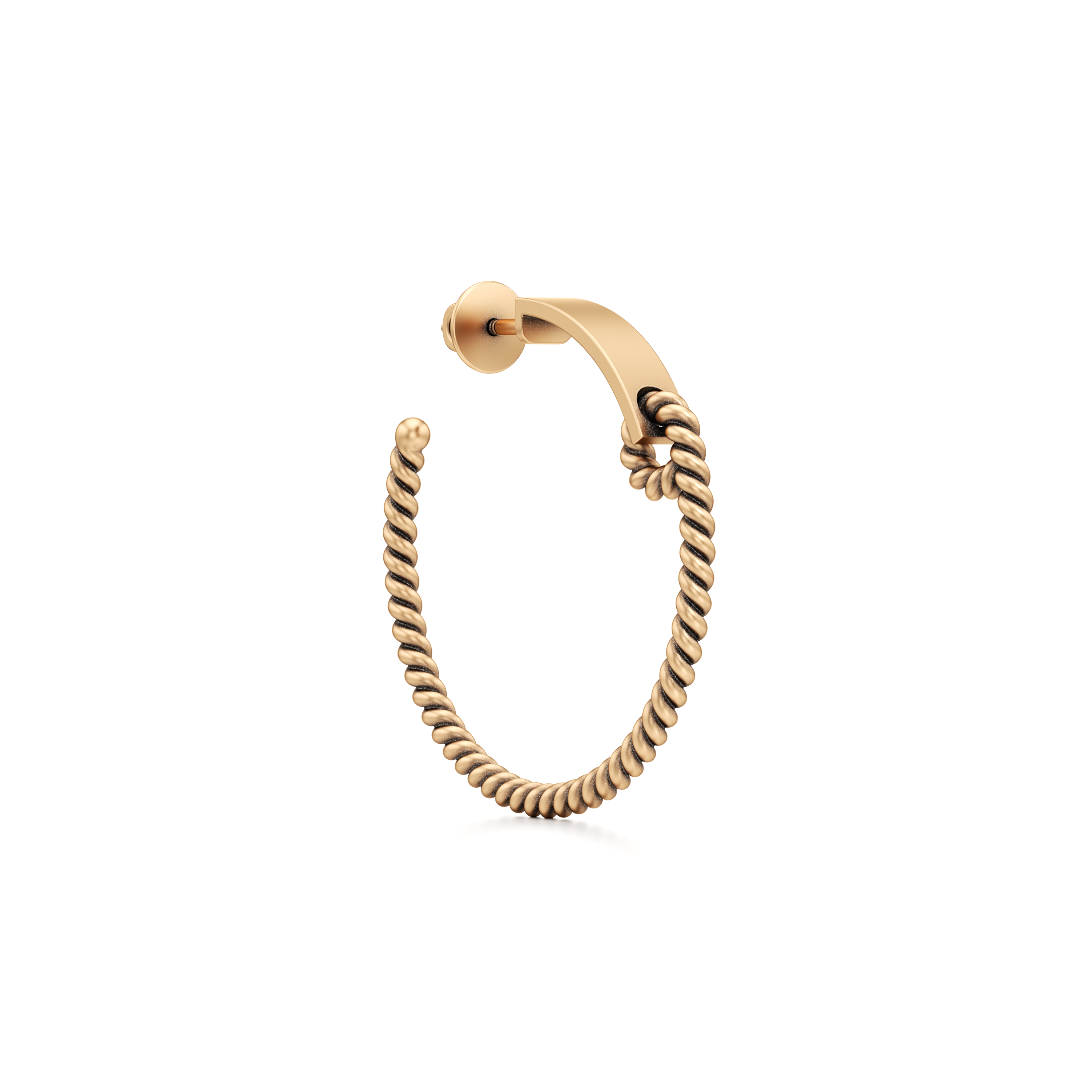 Sunlit Amber Hoops